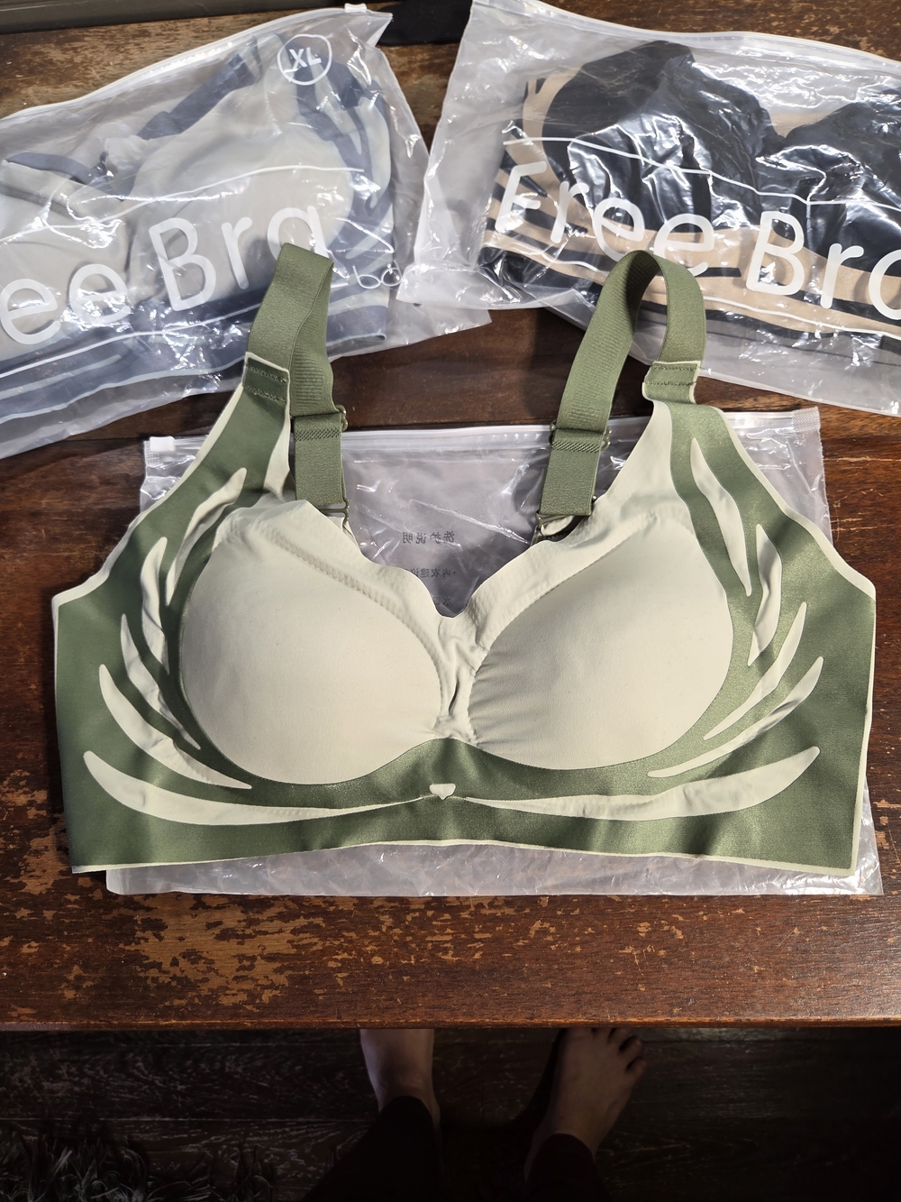 3 Wireless Support Bra's